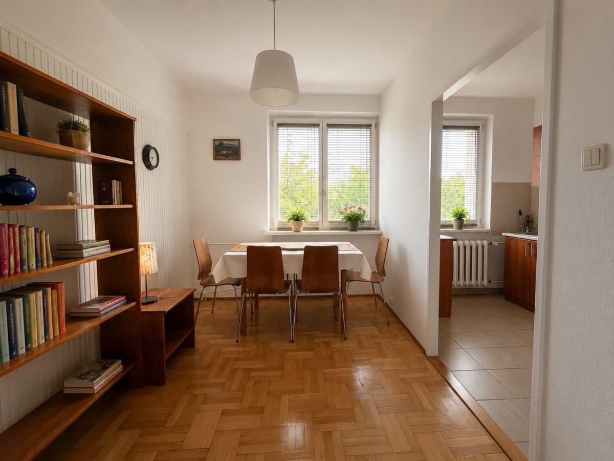 Przestronne mieszkanie 63,8 m² blisko metra Ursynów – 1
