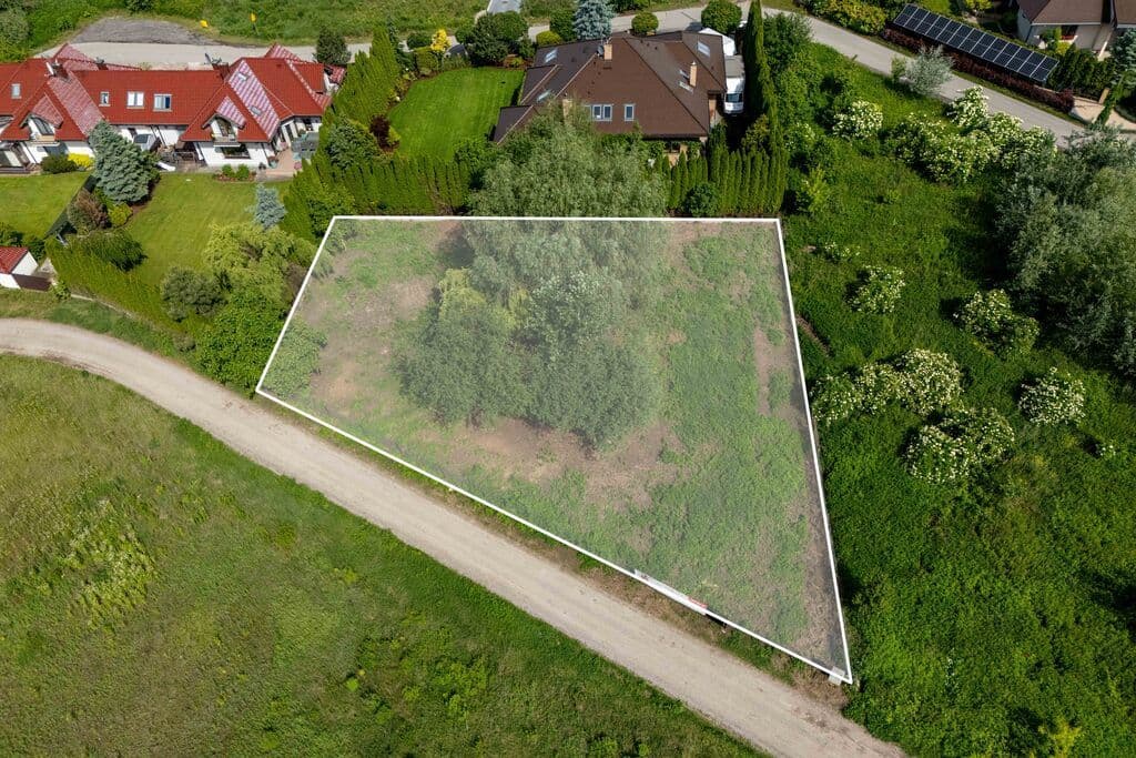Atrakcyjna działka 1244 m² w zielonym Wilanowie – 1