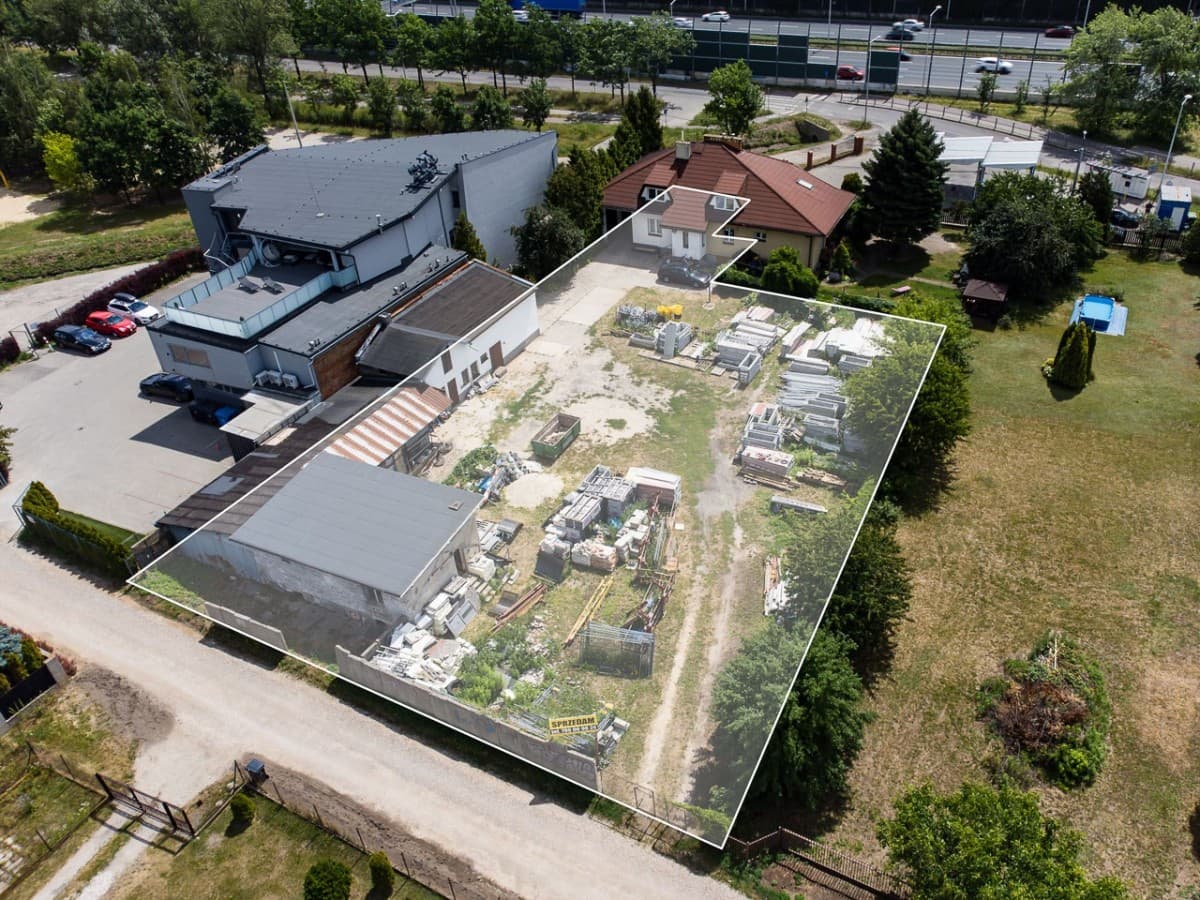 Działka inwestycyjna z zabudową usługową w Białołęce – 14
