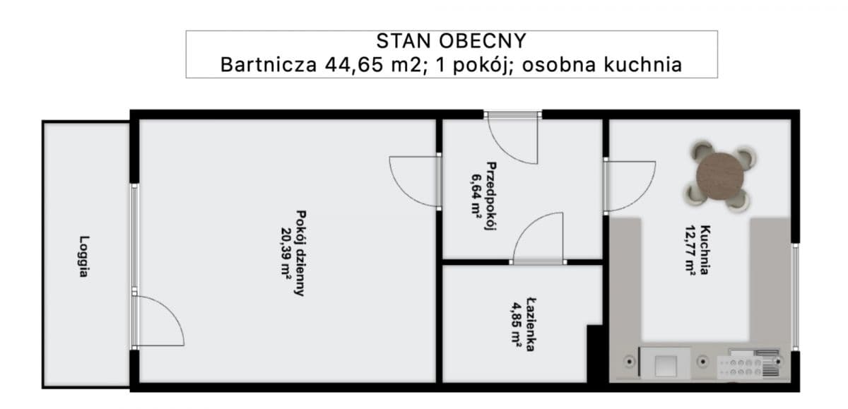 Przestronne mieszkanie z dużym balkonem blisko metra – 9